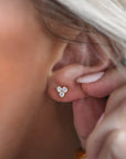 Trio Stud Earrings