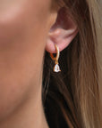 Dangle Drop Diamond Earrings