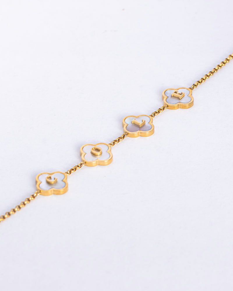 Pearl Clover Name Bracelet - CG4471S,CG4472S,CG4473S