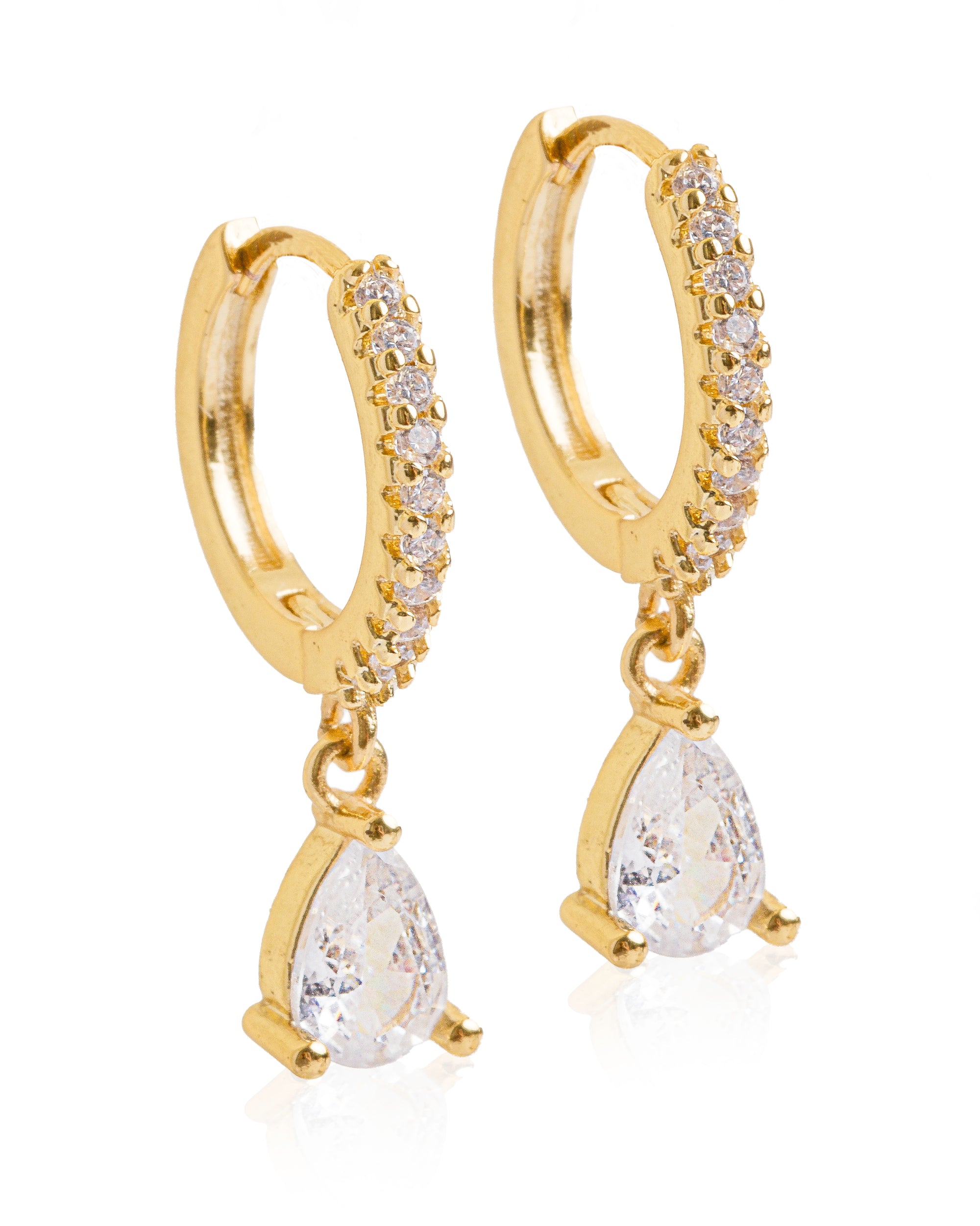 Dangle Drop Diamond Earrings