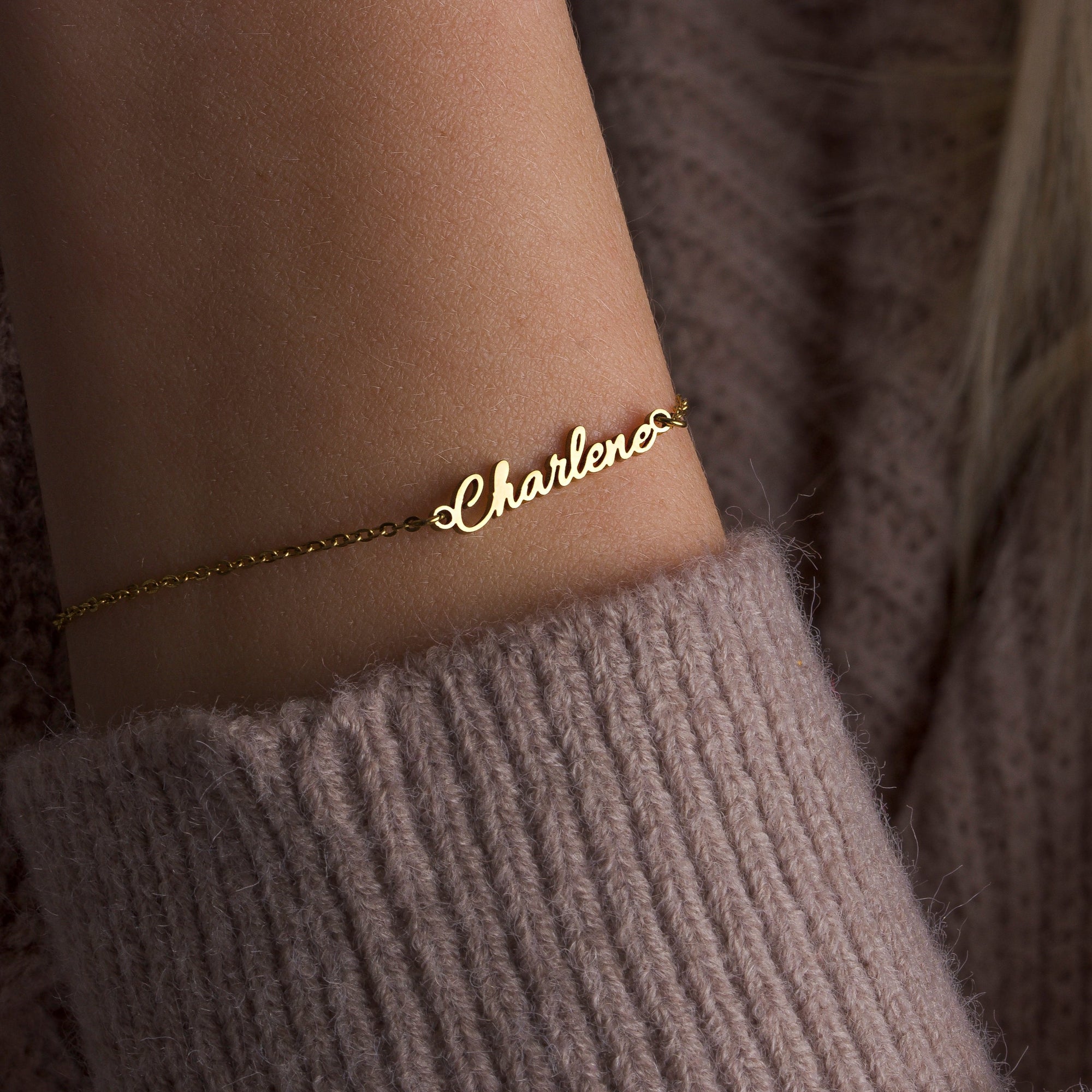 Dainty Custom Name Bracelet