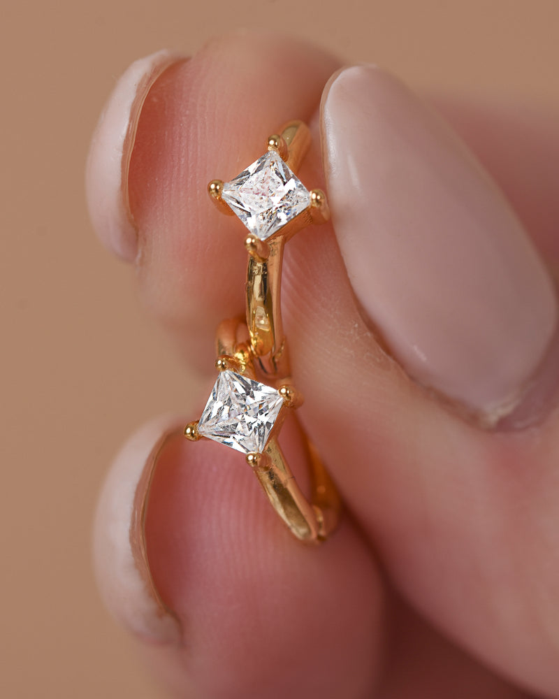 Diamond Huggie Earrings - CG2309S,CG2310S