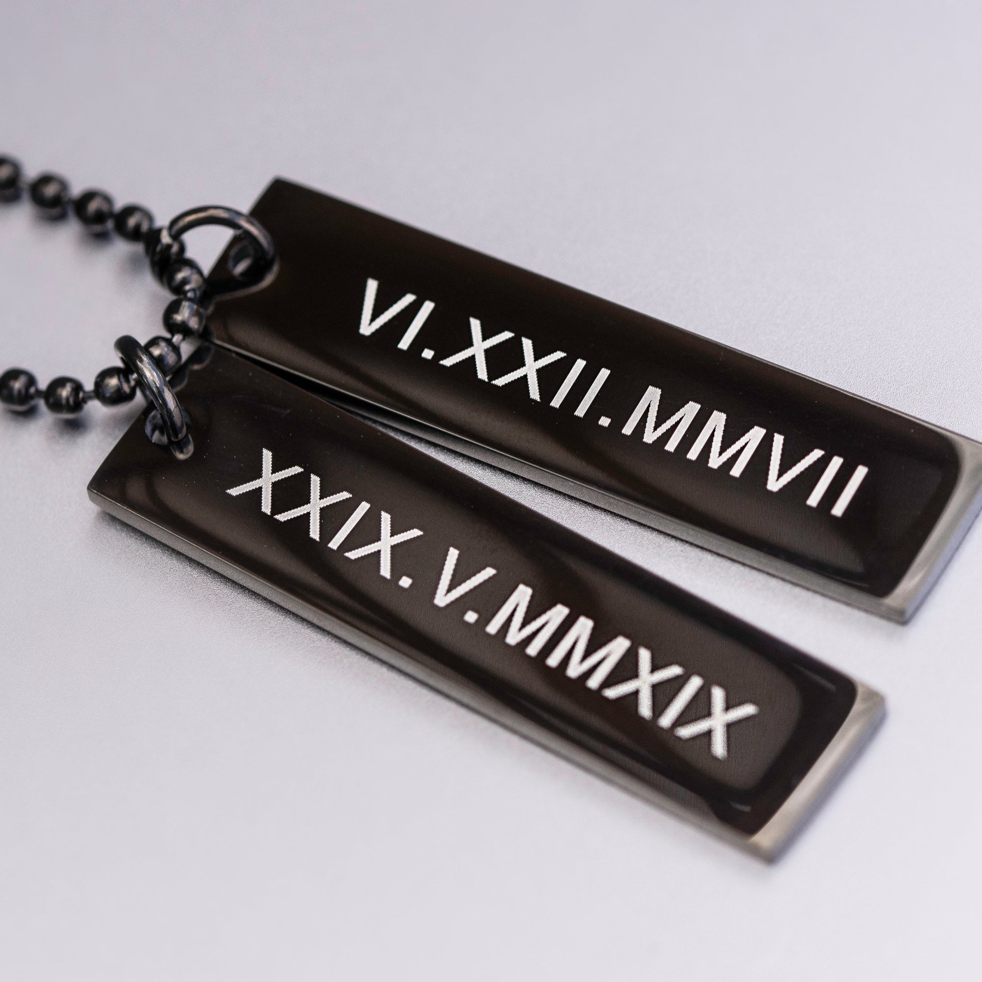 Personalized Bar Men Necklace