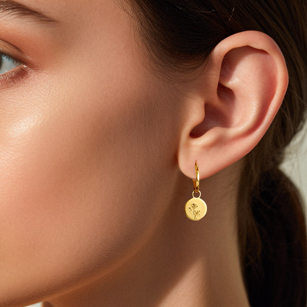 Dainty Birth Flower Earrings - CG1458S,CG1459S,CG1460S,CG1461S,CG1462S,CG1463S,CG1464S,CG1465S,CG1466S,CG1467S,CG1468S,CG1469S,CG1470S,CG1471S,CG1472S,CG1473S,CG1474S,CG1475S,CG1476S,CG1477S,CG1478S,CG1479S,CG1480S,CG1481S,CG3530S,CG3531S,CG3532S,CG3533S,CG3534S,CG3535S,CG3536S,CG3537S,CG3538S,CG3539S,CG3540S,CG3541S