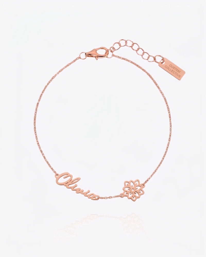 Bloom Name Bracelet