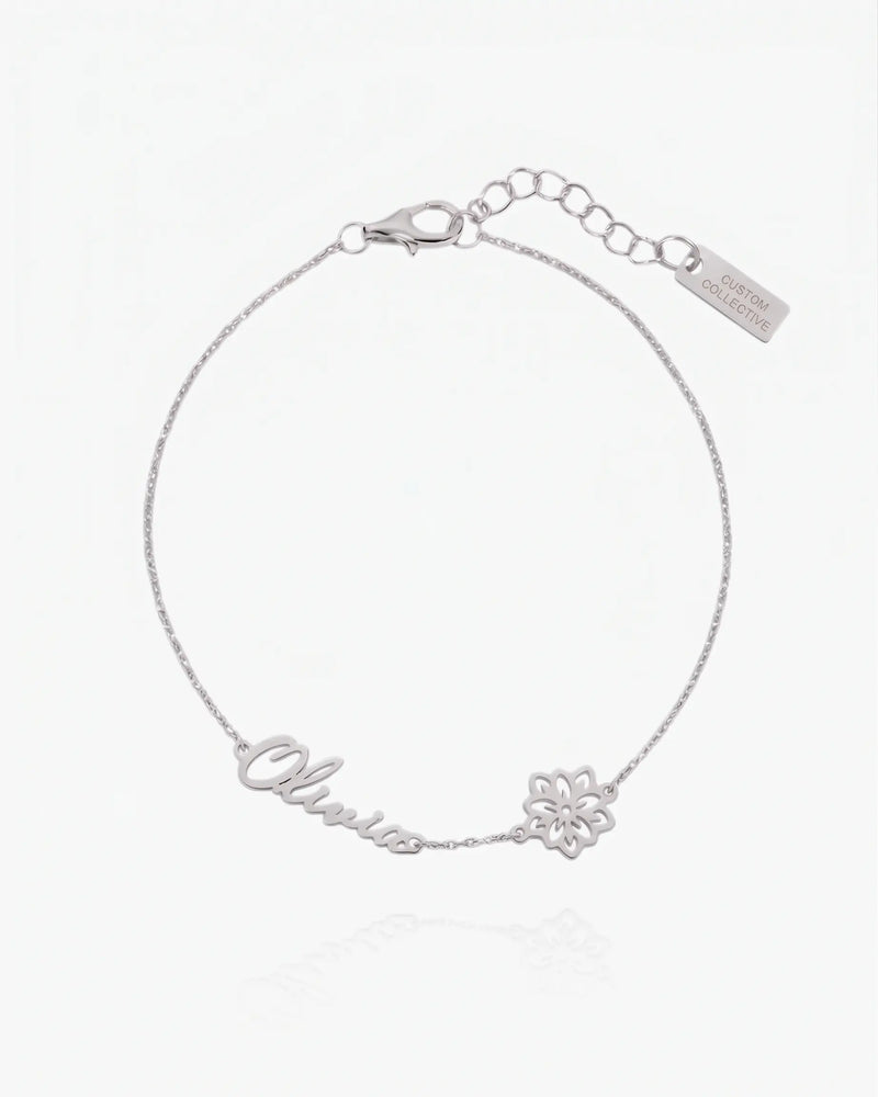 Bloom Name Bracelet