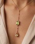 Heirloom Stone Lariat