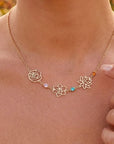 [TEST] Garden Bloom Birthstone Necklace