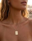 Signature Plaque Necklace