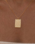 Signature Plaque Necklace