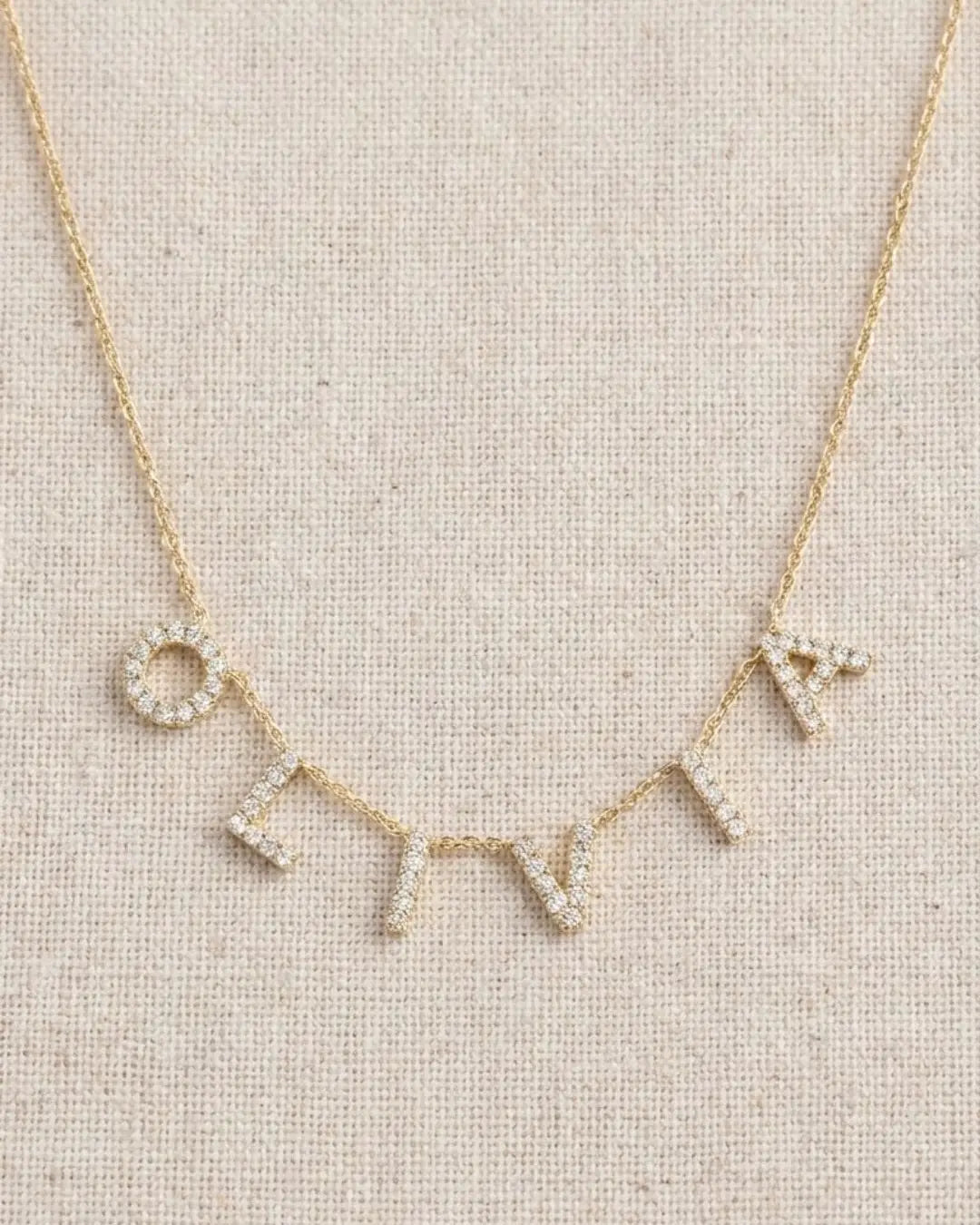 Luxe Letter Name Necklace