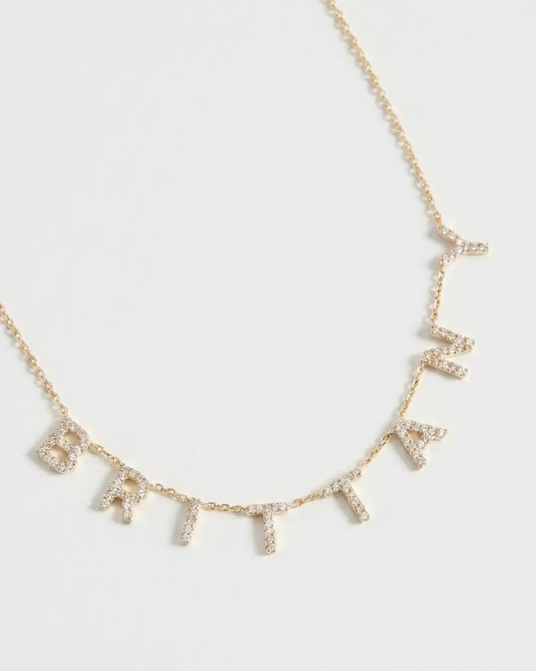 Luxe Letter Name Necklace