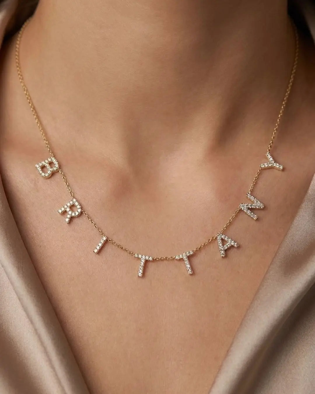 Luxe Letter Name Necklace