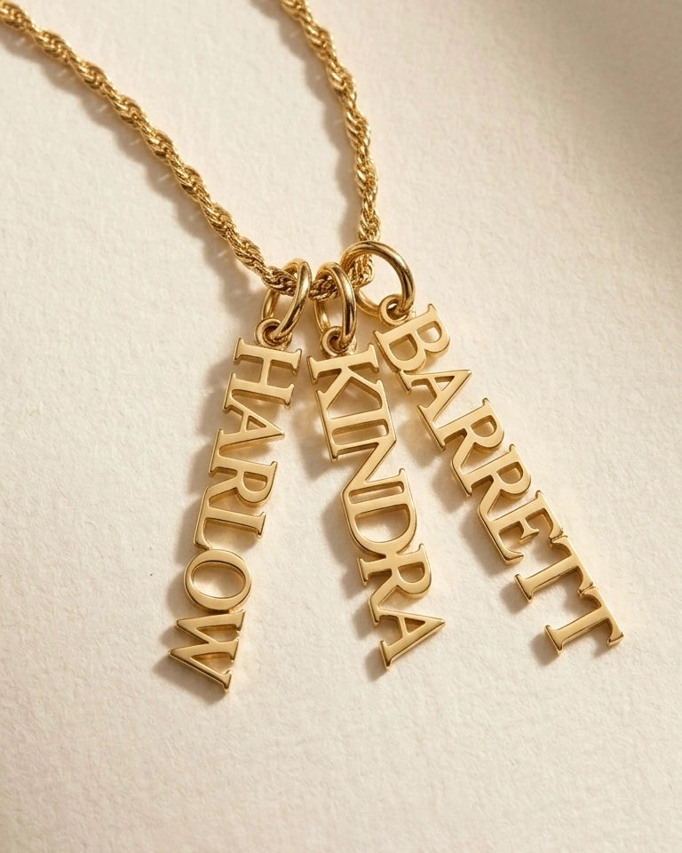 Name Drop Necklace