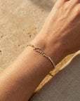 Script Tennis Bracelet