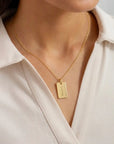 Story Time Tag Necklace
