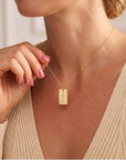 Story Time Tag Necklace