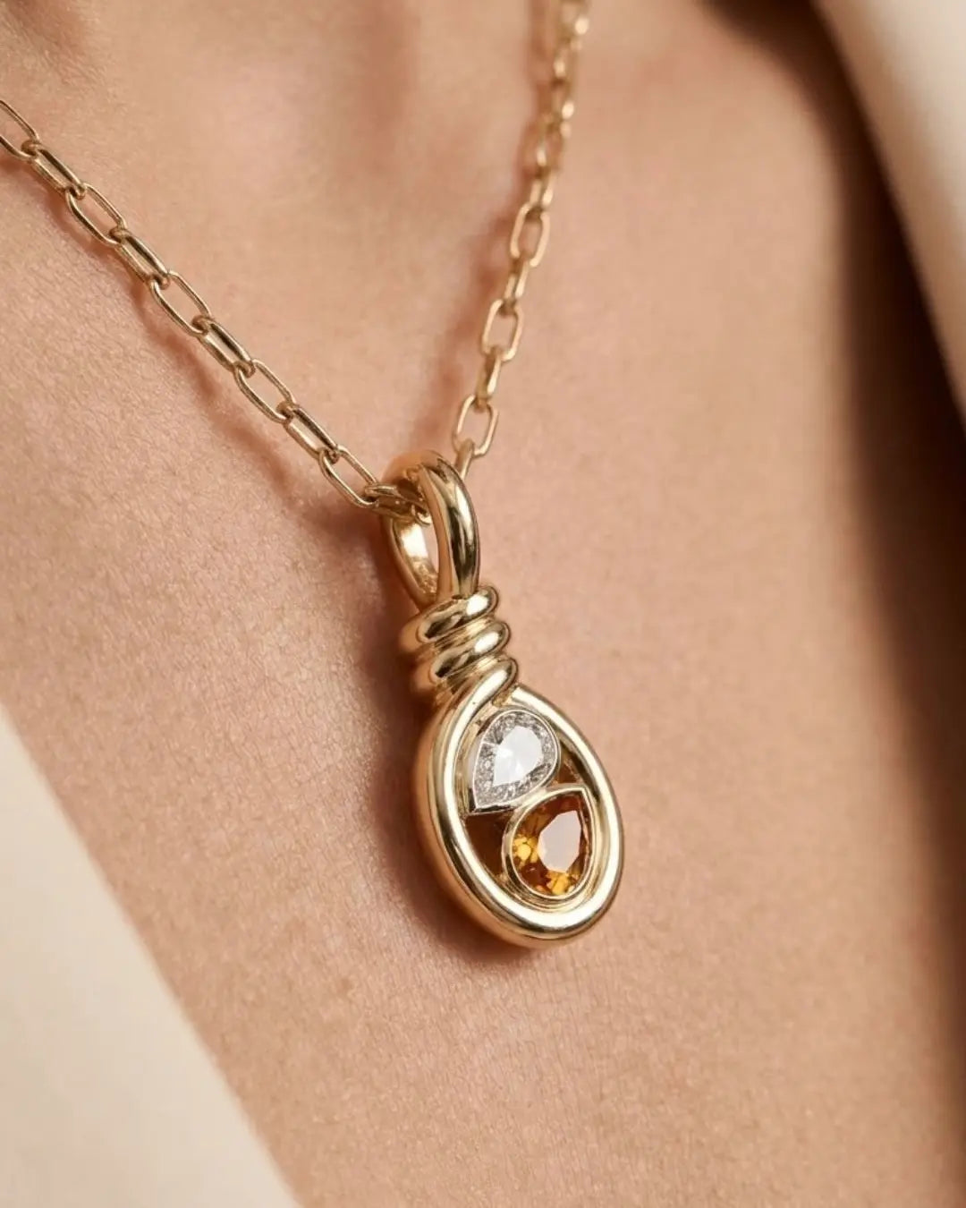 Nova Birthstone Necklace