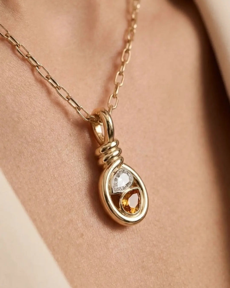 Nova Birthstone Necklace