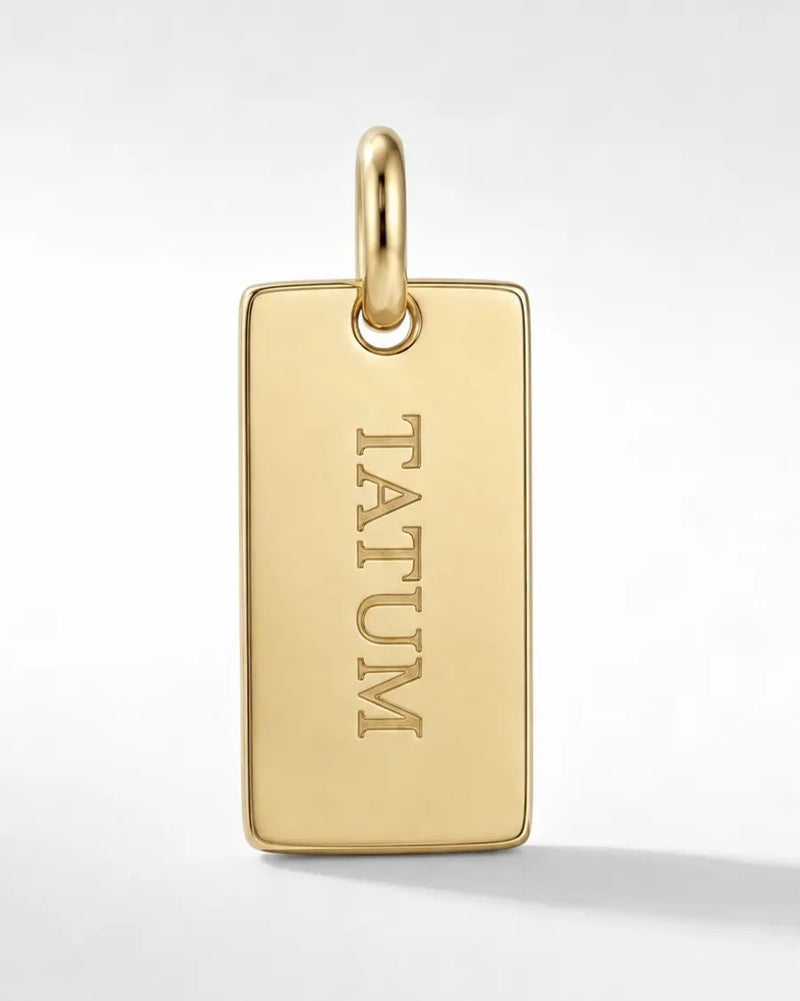 Story Time Tag Charm