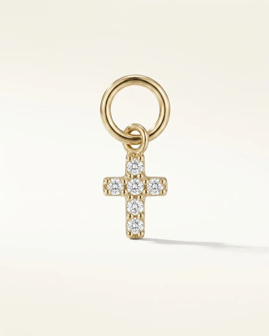 Dainty Cross Charm