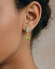 Held Close Drop Earrings