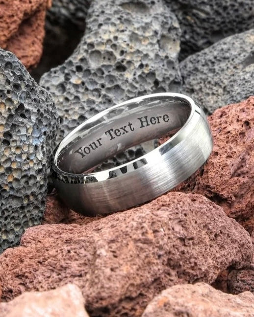 Engraved Promise Ring
