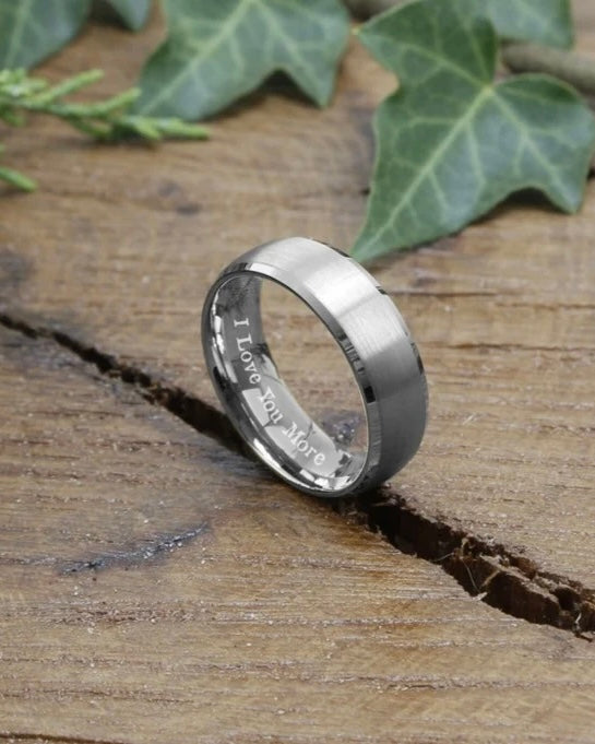 Engraved Promise Ring