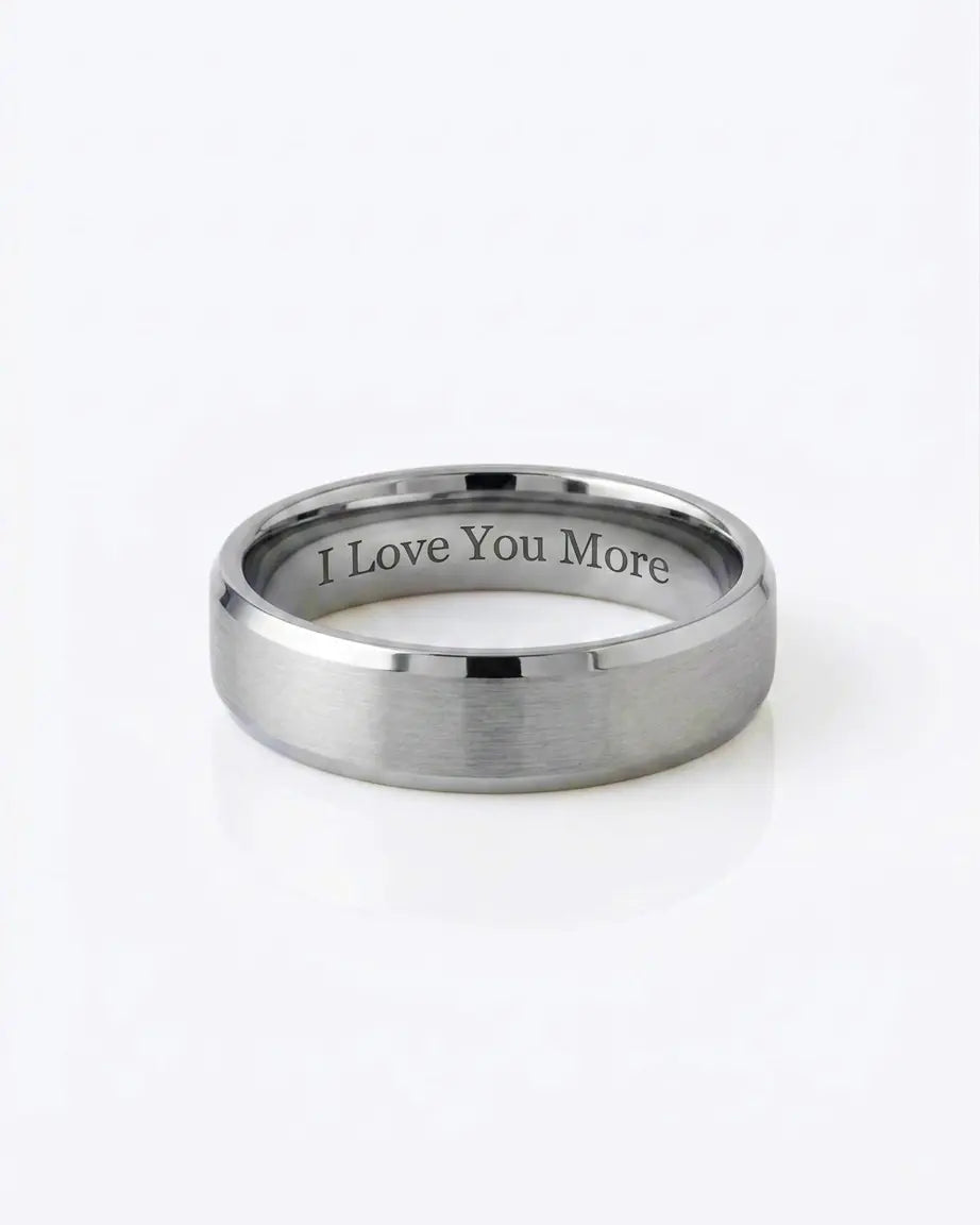 Engraved Promise Ring