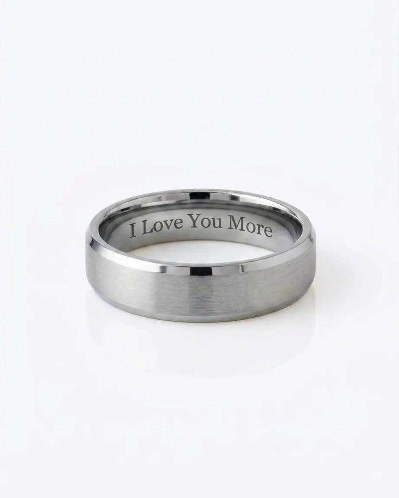 Engraved Promise Ring