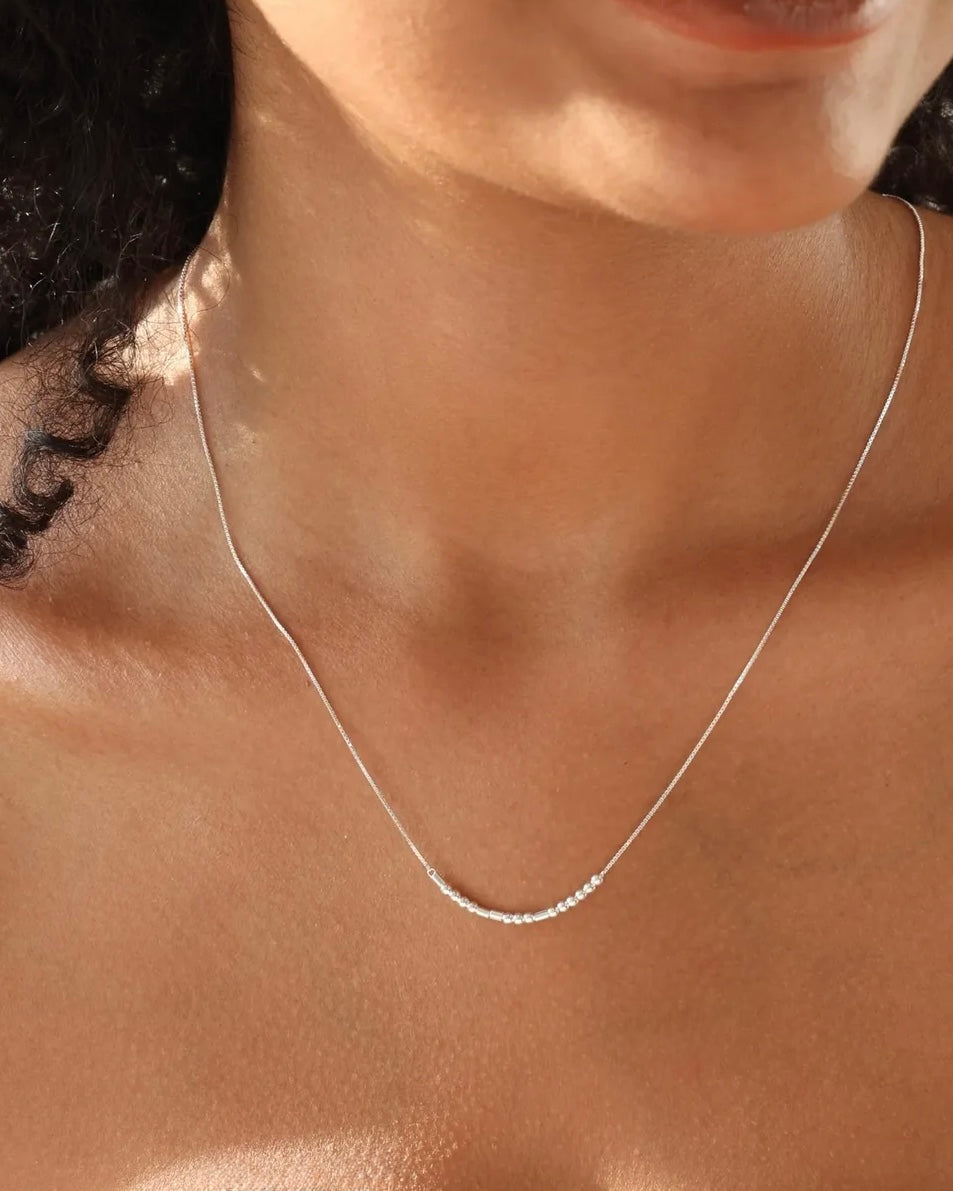 Morse Code Necklace