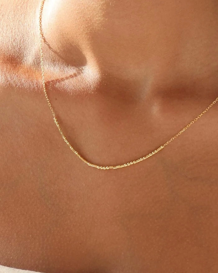 Morse Code Necklace