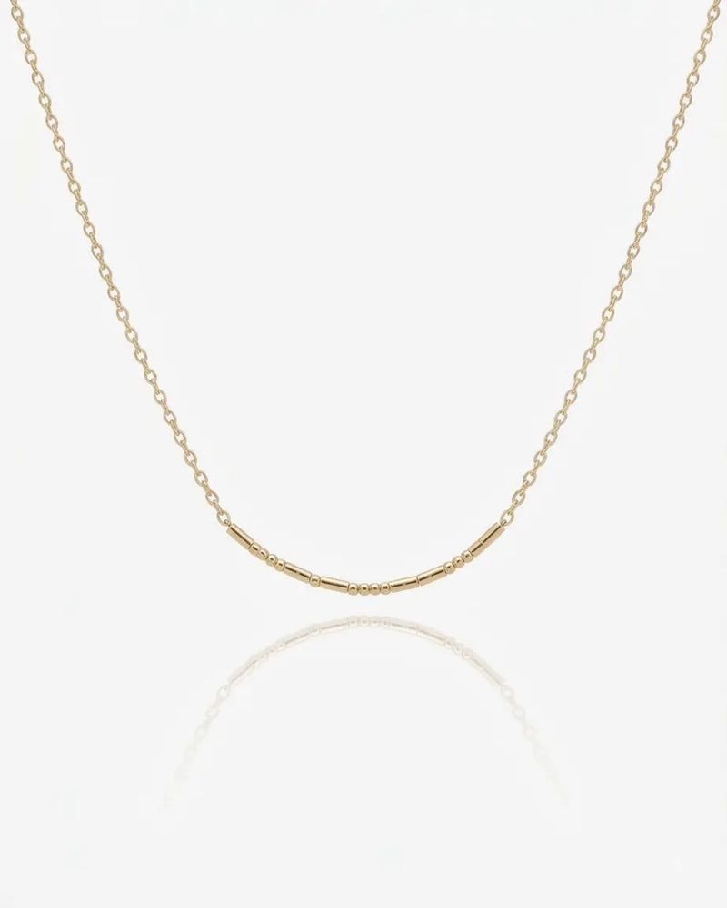 Morse Code Necklace