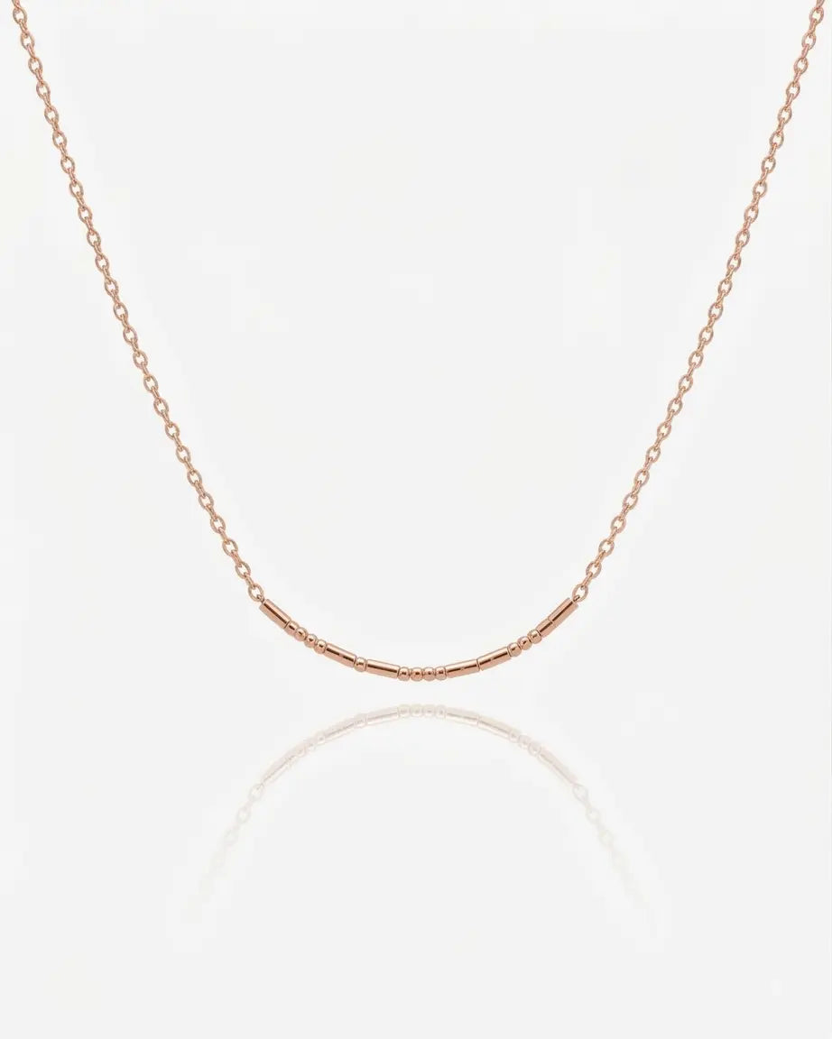 Morse Code Necklace