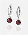 Everyday Birthstone Huggies