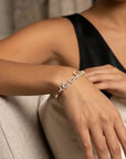 Signature Script Bangle
