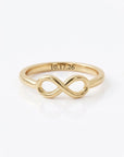 Custom Engraved Infinity Ring
