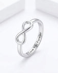 Custom Engraved Infinity Ring