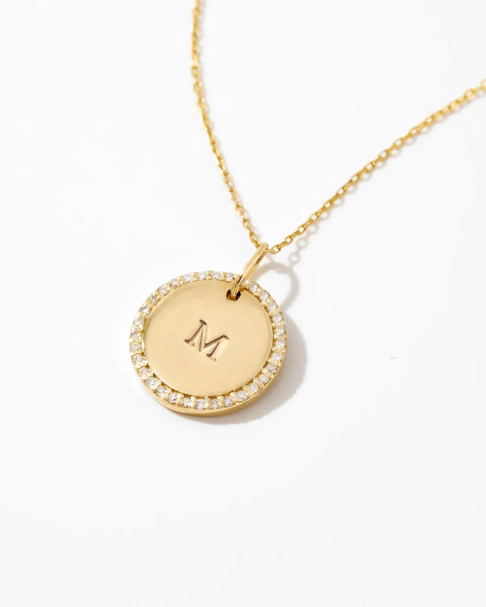 Disc Pendant Necklace - CG3901S,CG3902S,CG3903S