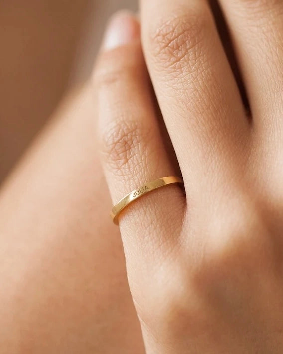 Personalized Name Ring - CG1633S,CG1635S,CG1637S,CG1648S,CG1650S,CG1652S,CG1663S,CG1665S,CG1667S
