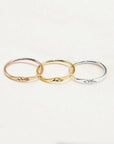 Custom Engraved Birth Flower Ring - CG2420S,CG2421S,CG2422S,CG2423S,CG2424S,CG2425S