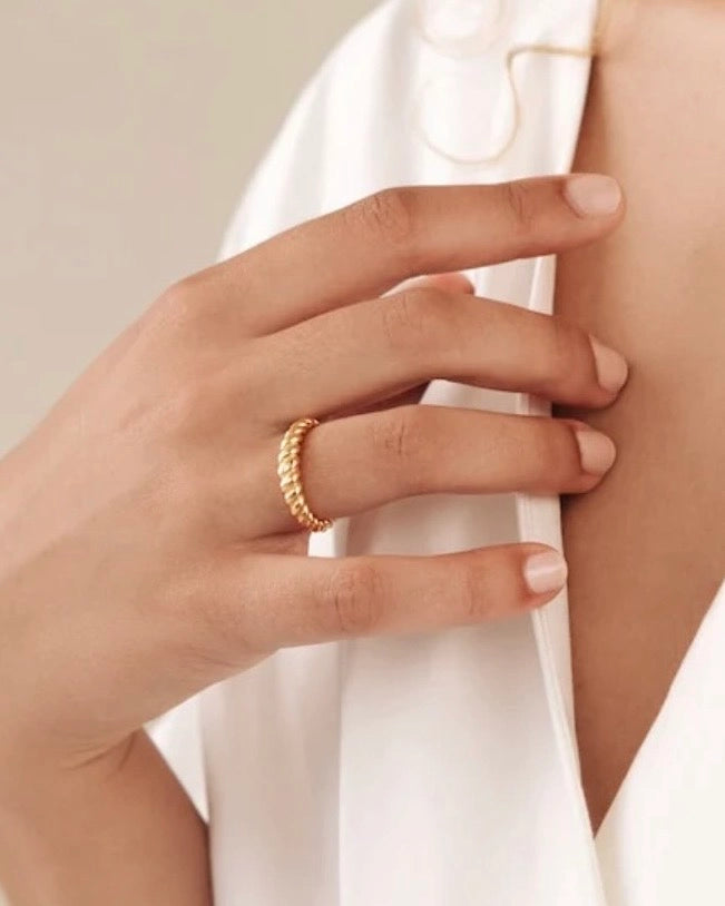 Dainty Chunky Dome Ring - CG2334S,CG2335S,CG2336S,CG2337S,CG2338S,CG2339S
