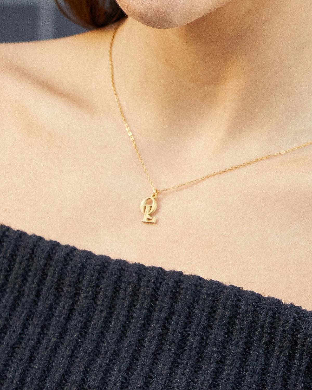 Personalized Monogram Necklace - CG4163S,CG4164S,CG4165S