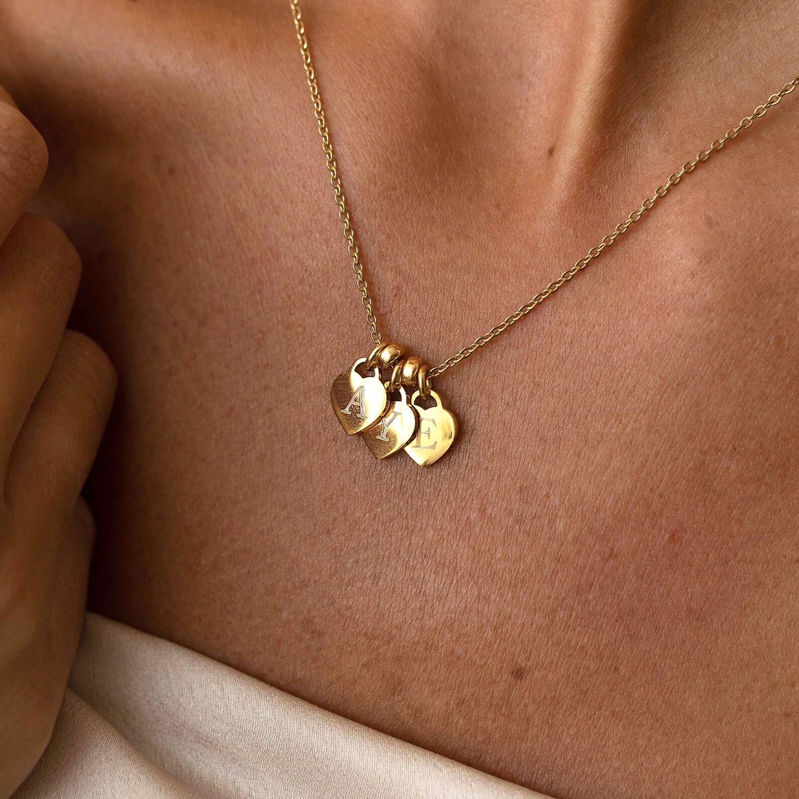 Locked Heart Pendant Necklace - CG4058S,CG4059S,CG4060S,CG4061S,CG4062S,CG4063S,CG4064S,CG4065S,CG4066S,CG4067S,CG4068S,CG4069S,CG4070S,CG4071S,CG4072S