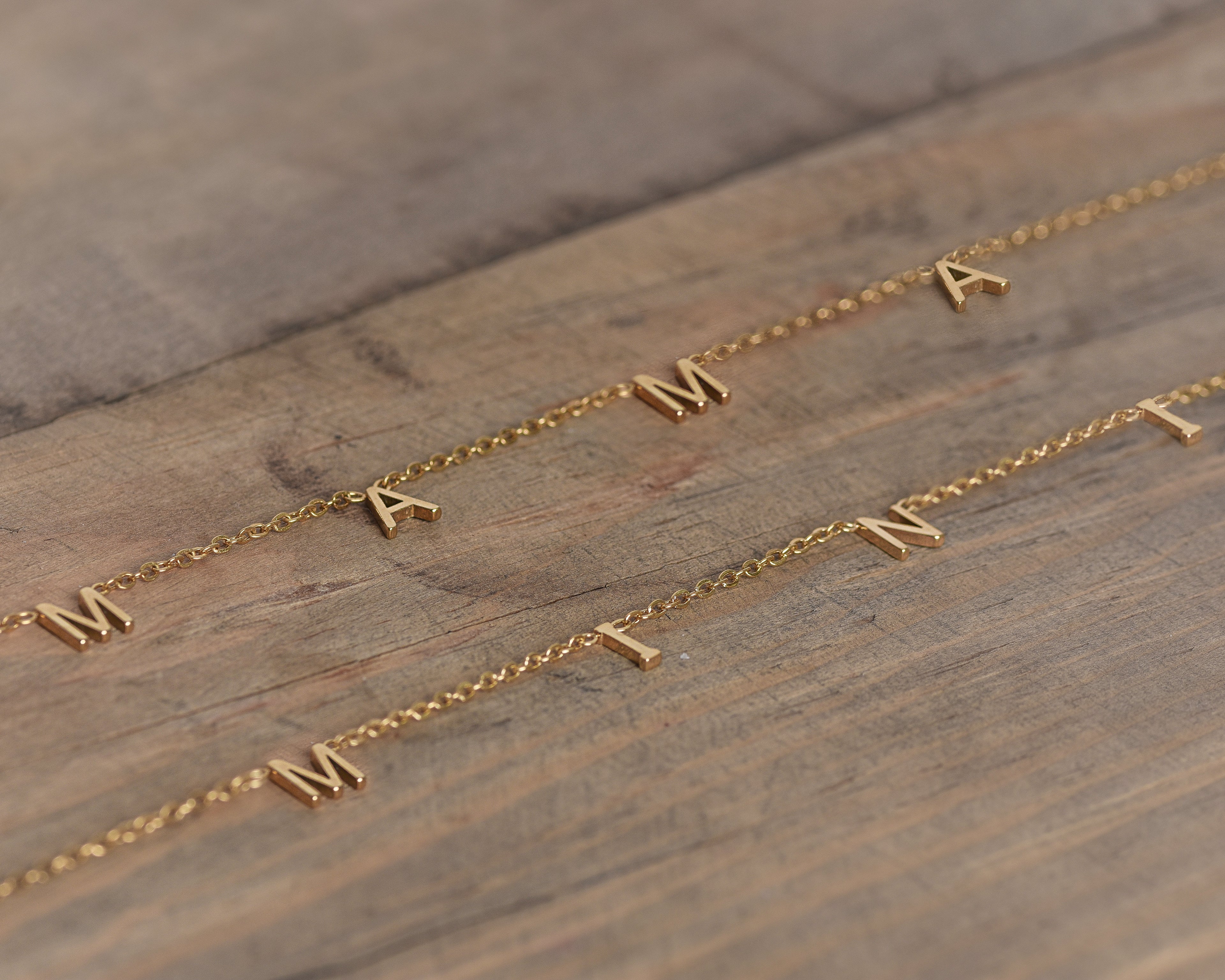 Mama & Mini Name Necklace Set - CG4345S,CG4346S,CG4347S