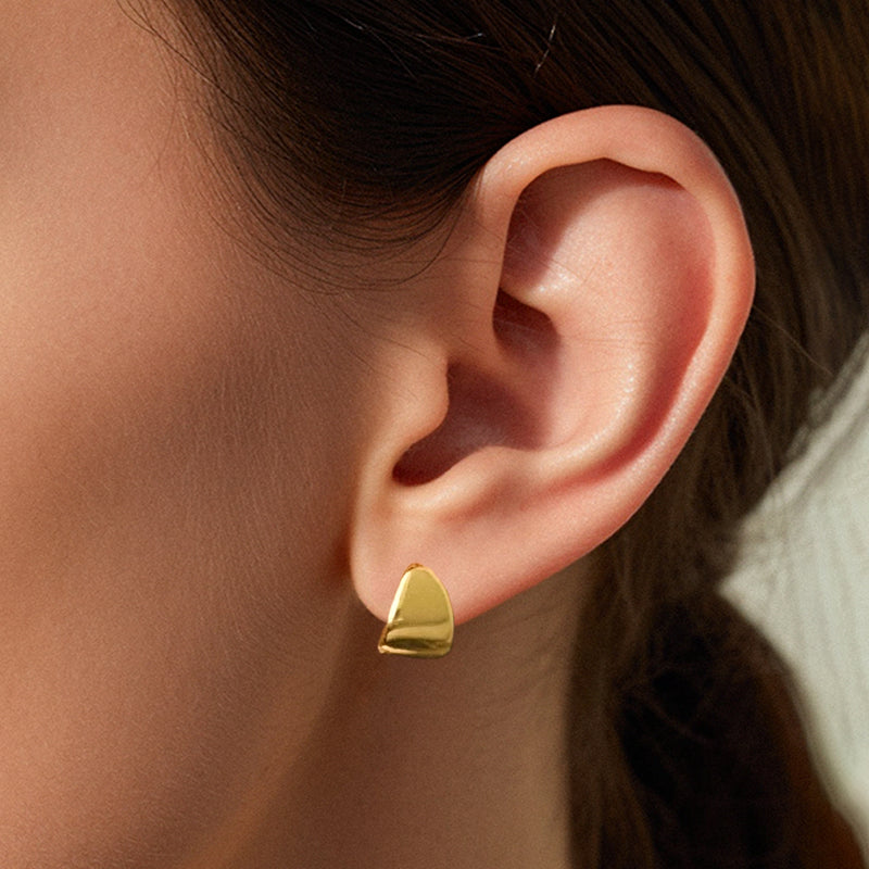 Small Huggie Dome Earrings - CG2305S