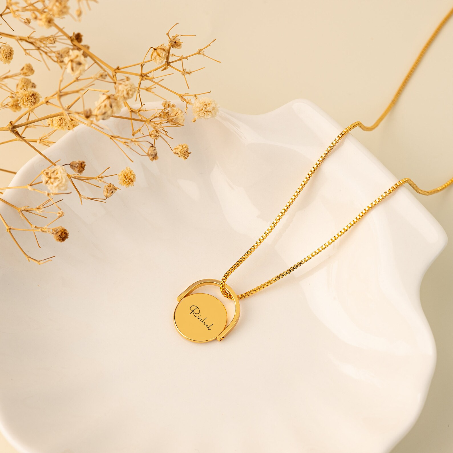 Spinning Name Necklace - CG4037S,CG4038S,CG4039S