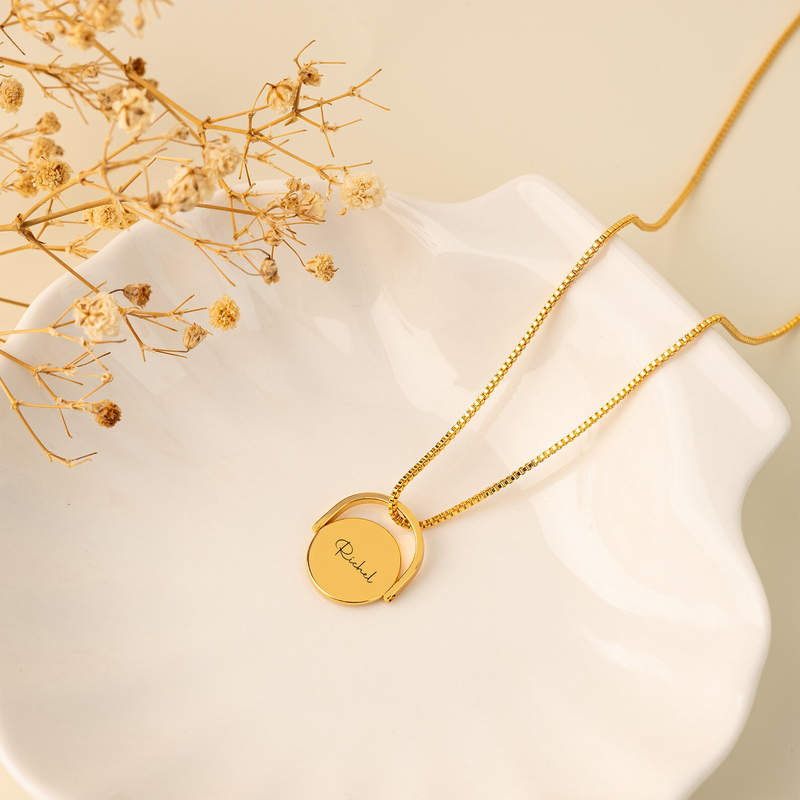 Spinning Name Necklace - CG4037S,CG4038S,CG4039S