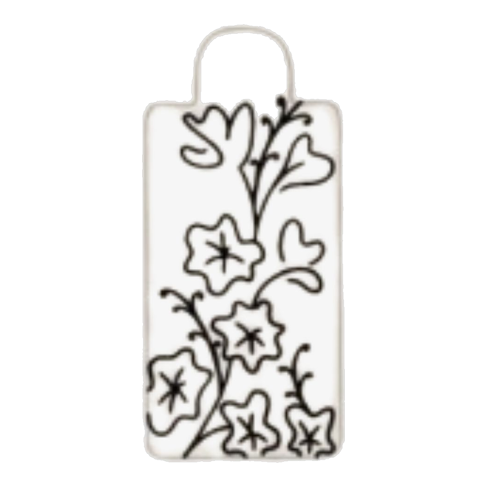 July — Larkspur birth flower tag