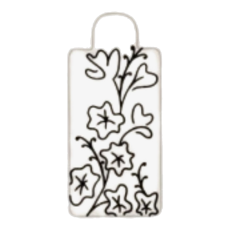 July — Larkspur birth flower tag
